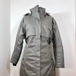 Women's Apres Arson™ II Winter Long Down Jacket - Color Grey - Plus Size 1X